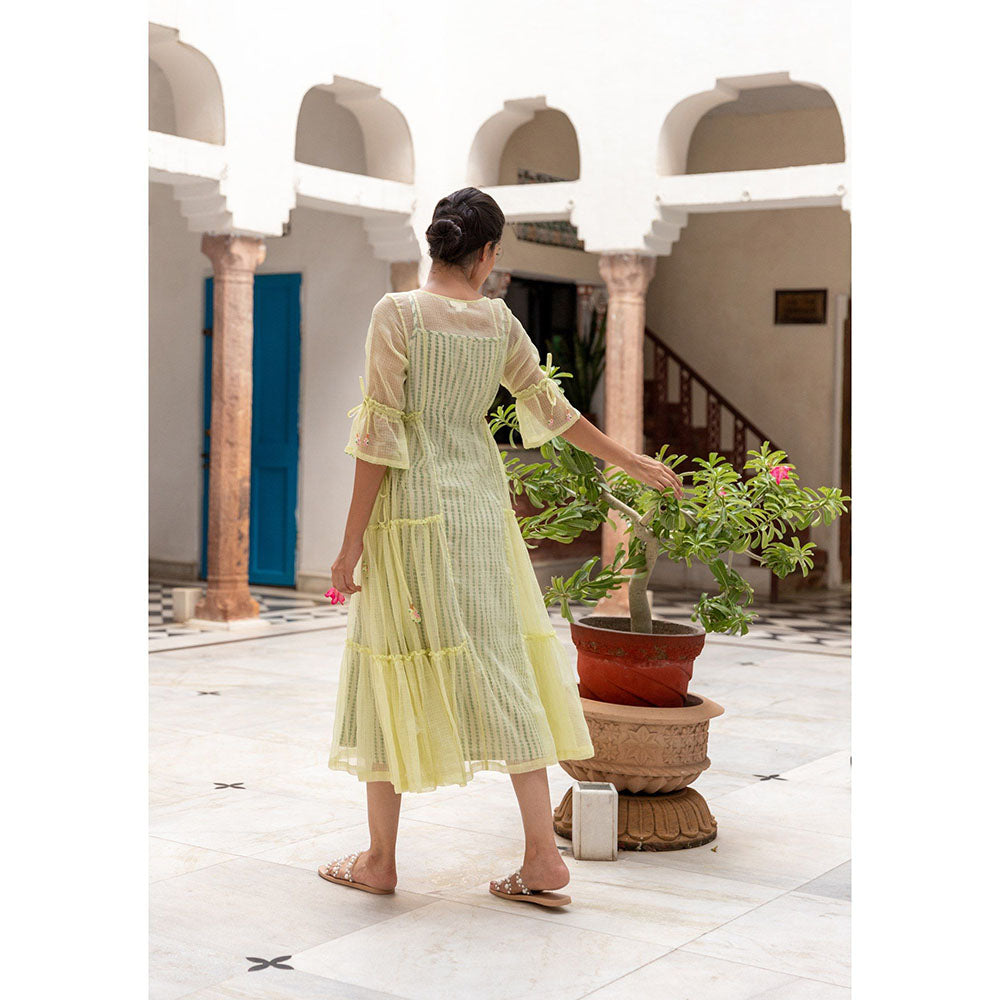 The Yellow Bow Moringa Tier Dress (Set of 2)