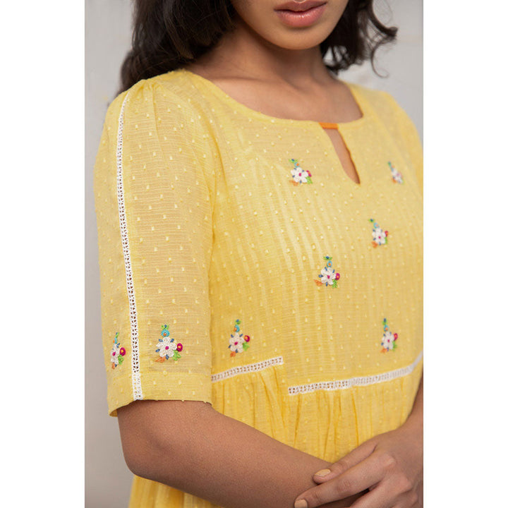 The Yellow Bow Sunbeam Dress (Set of 2)