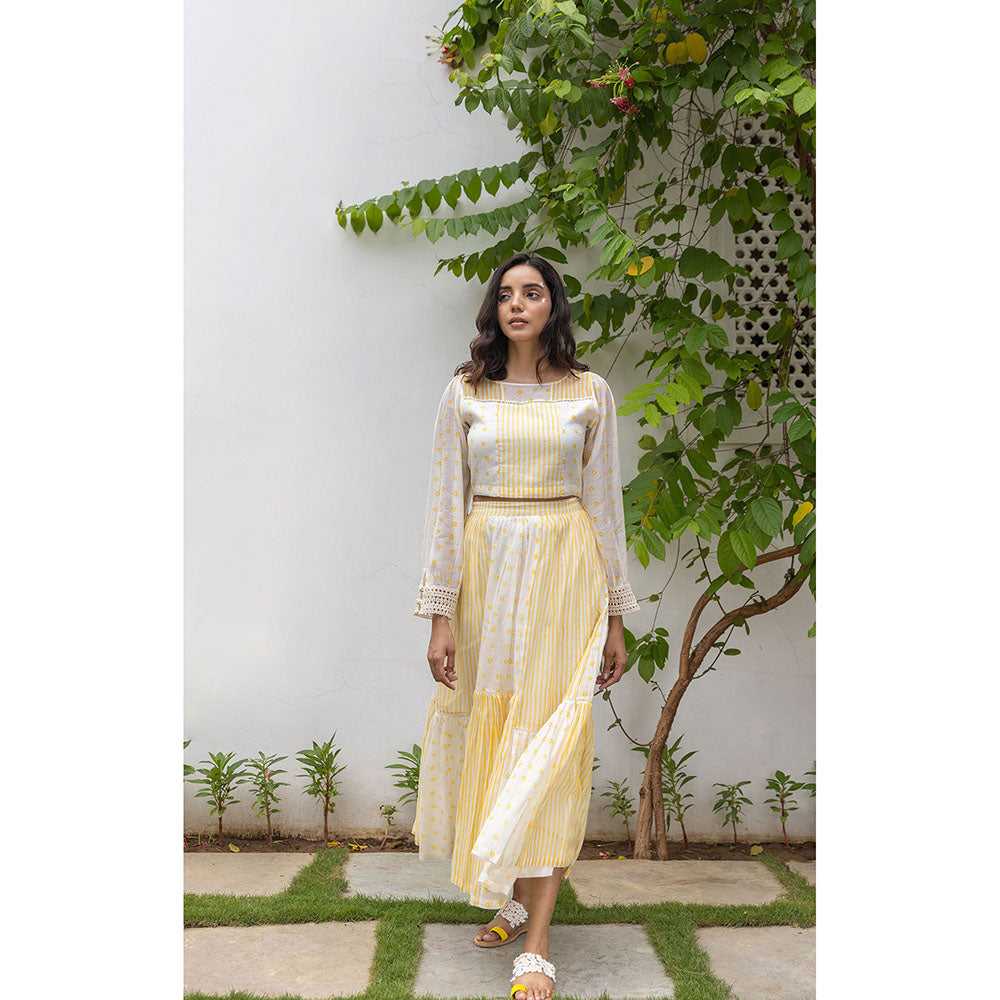 The Yellow Bow Tulip Co-Ord (Set of 2)