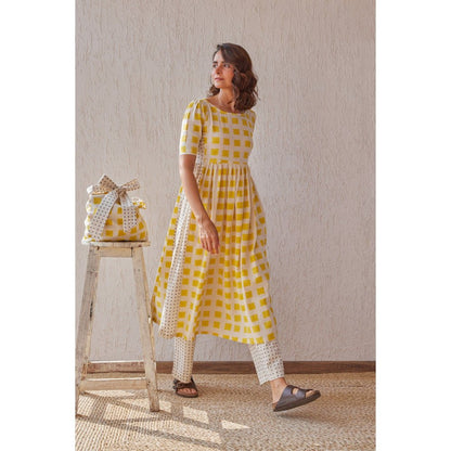 The Yellow Bow Canary Yellow Co-Ord (Set of 2)