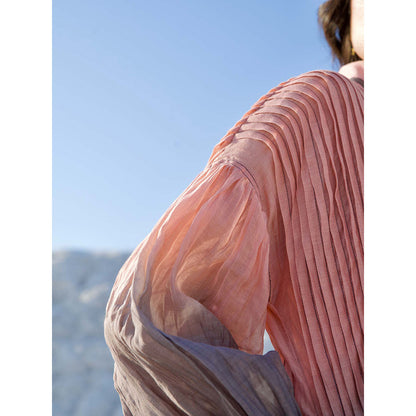 The Loom Art Sunset Shore Multi-Color Dress with Slip (Set of 2)