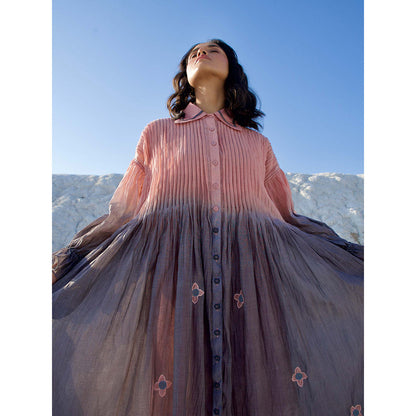 The Loom Art Sunset Shore Multi-Color Dress with Slip (Set of 2)