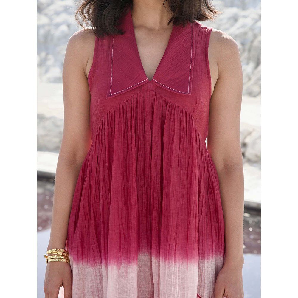 The Loom Art Rouge Blush Pink Dress with Slip (Set of 2)