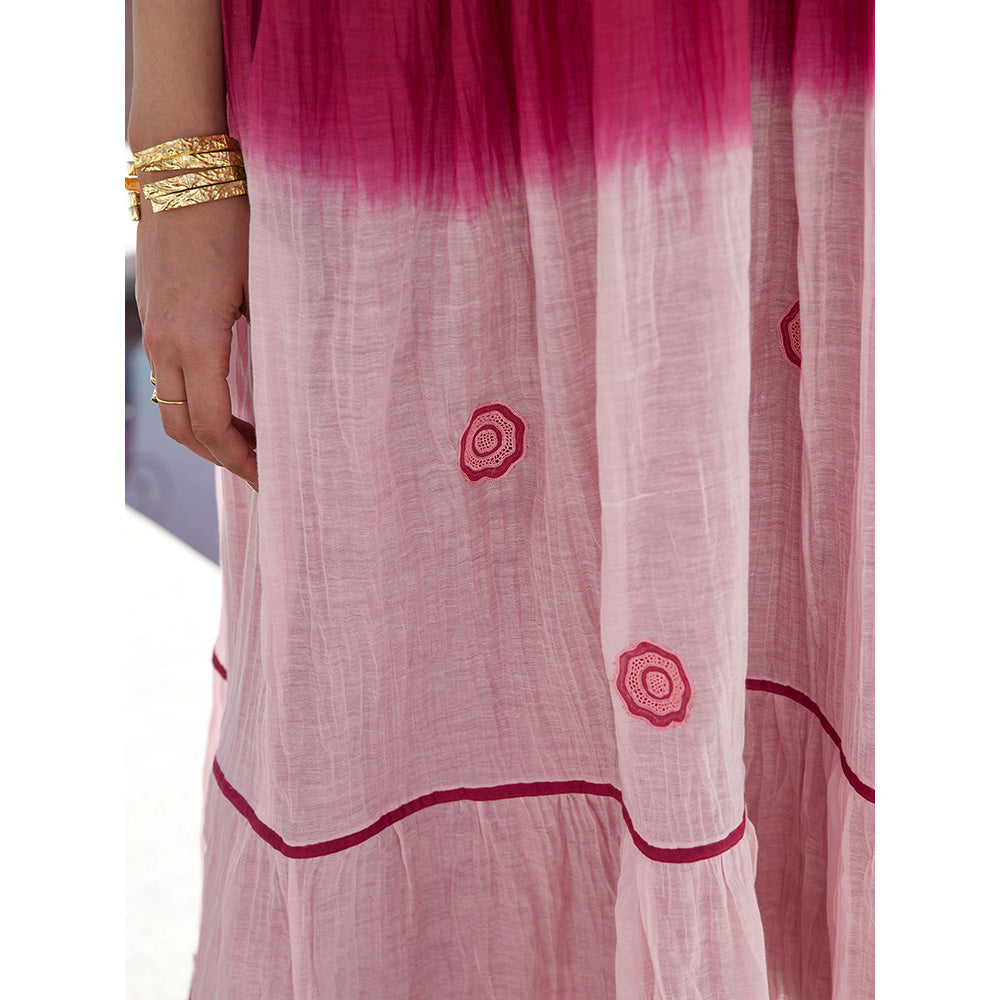 The Loom Art Rouge Blush Pink Dress with Slip (Set of 2)