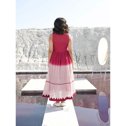 The Loom Art Rouge Blush Pink Dress with Slip (Set of 2)