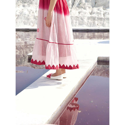 The Loom Art Rouge Blush Pink Dress with Slip (Set of 2)