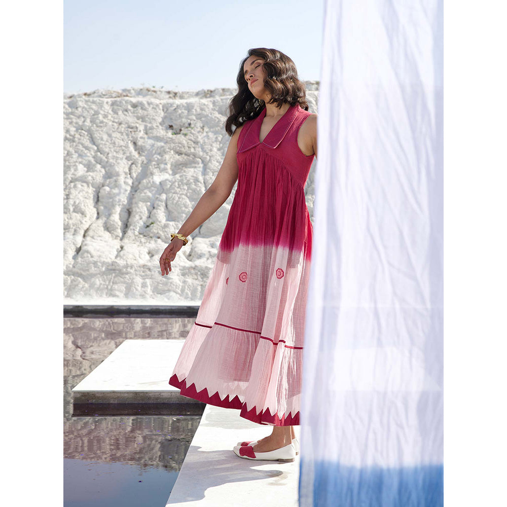 The Loom Art Rouge Blush Pink Dress with Slip (Set of 2)