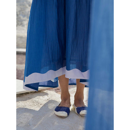 The Loom Art Ocean Sky Blue Dress with Slip (Set of 2)