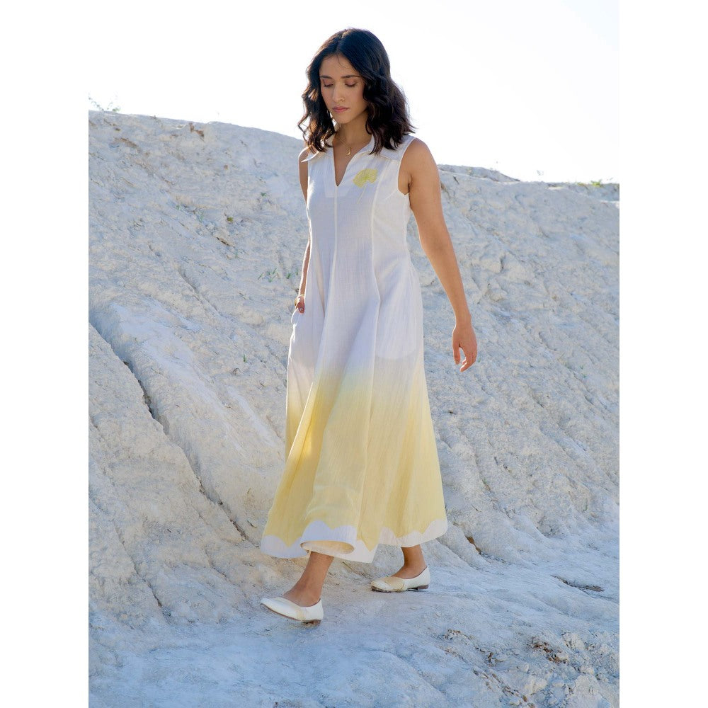 The Loom Art Golden Hour Dress - Yellow