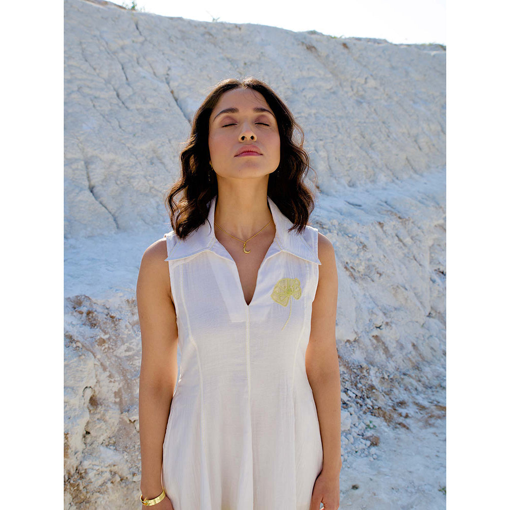 The Loom Art Golden Hour Dress - Yellow