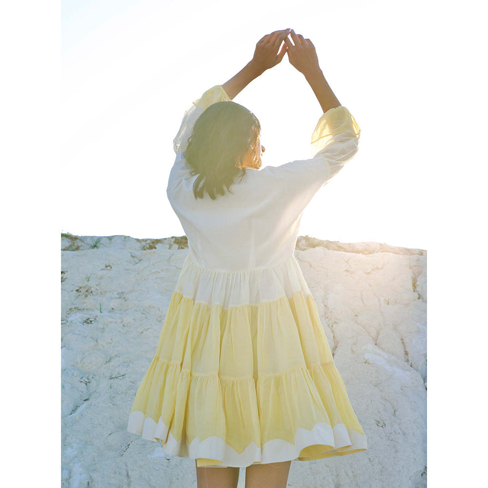 The Loom Art Dreamy Caramel Dress - Yellow