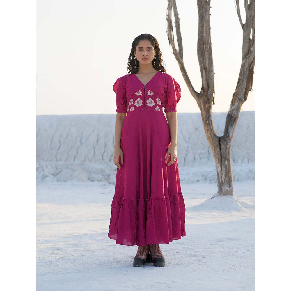 The Loom Art Raspberry Dress - Pink