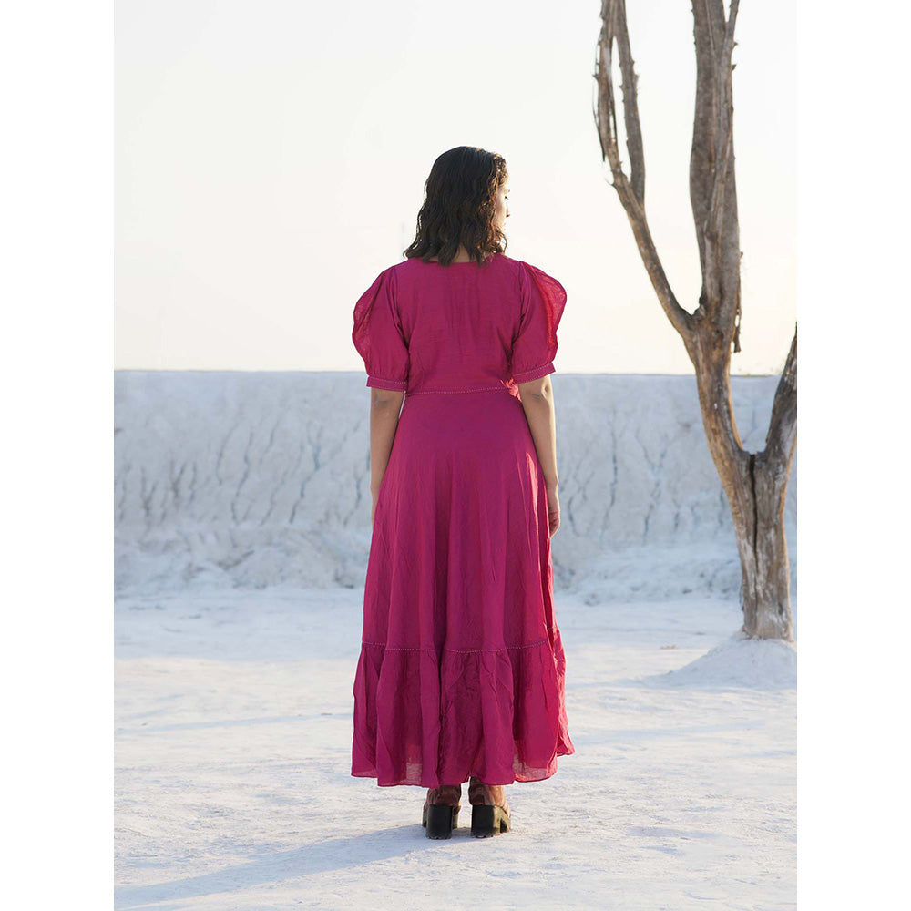 The Loom Art Raspberry Dress - Pink