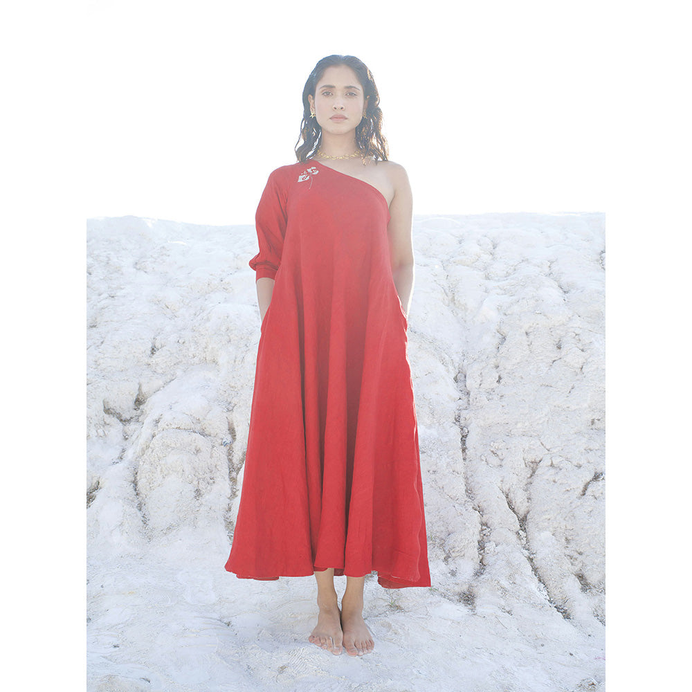The Loom Art Ruby Red Dress
