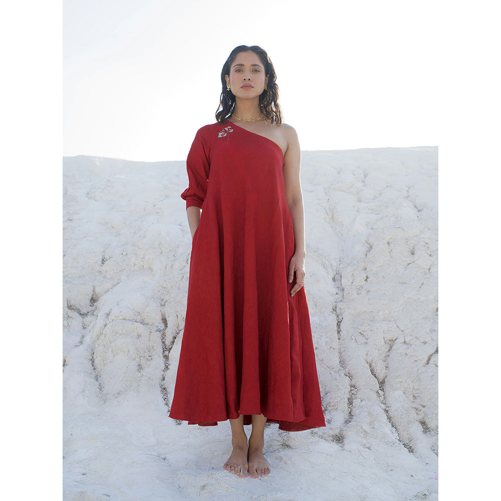 The Loom Art Ruby Red Dress