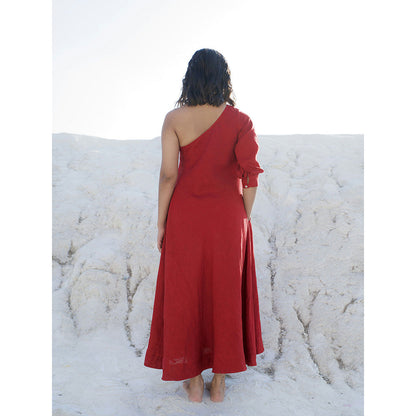 The Loom Art Ruby Red Dress