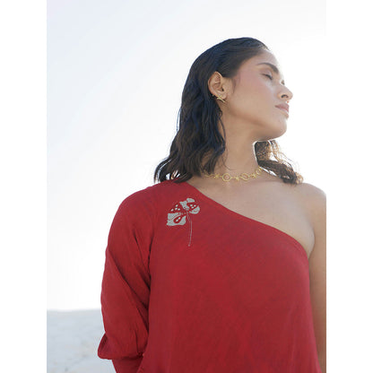 The Loom Art Ruby Red Dress