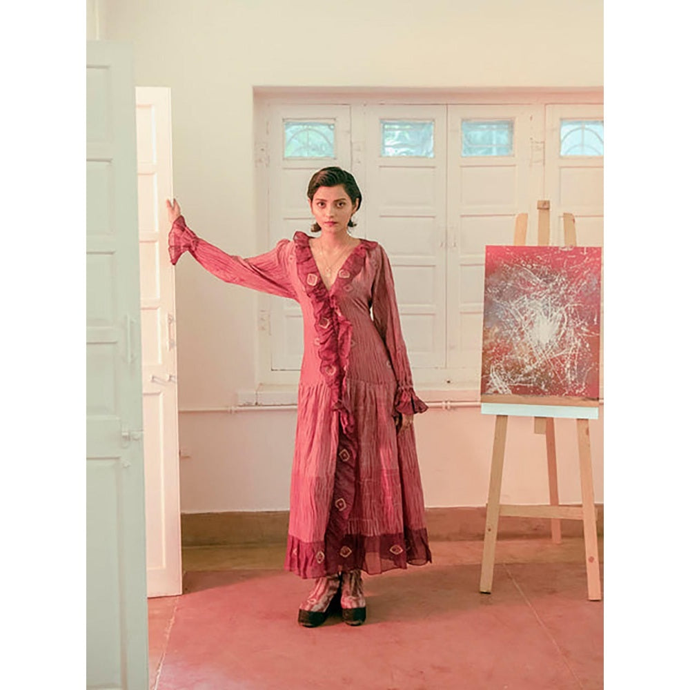 The Loom Art Hibiscus Love Maxi Dress