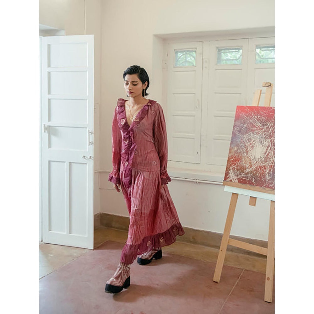 The Loom Art Hibiscus Love Maxi Dress