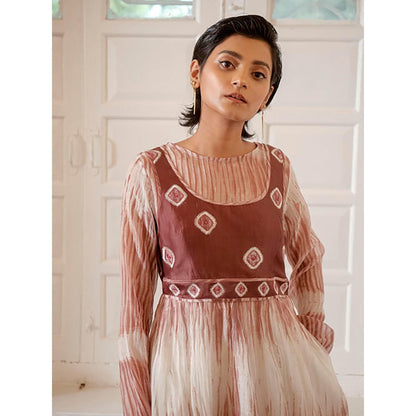 The Loom Art Roseate Bliss Maxi Dress