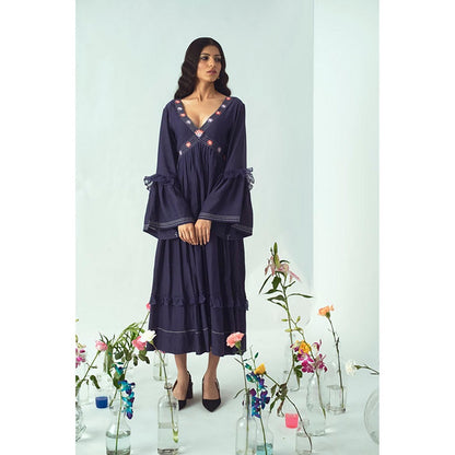 The Loom Art Boho Vibes Midi Dress