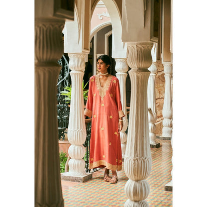 The Whole Nine Yards Sijh Orange Kaftan