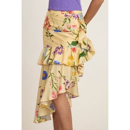 The Whole Nine Yards Purple Mirari Top with Rene Skirt (Set of 2)