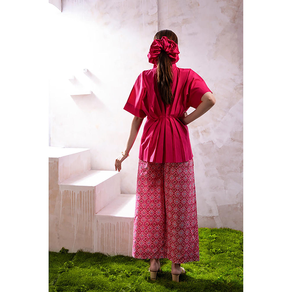 The White Tree Studio Uzuri Pink Top