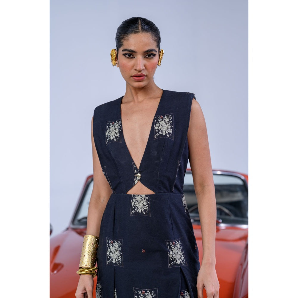 The Dramebaaz Company Astral Lbd Black Mini Dress