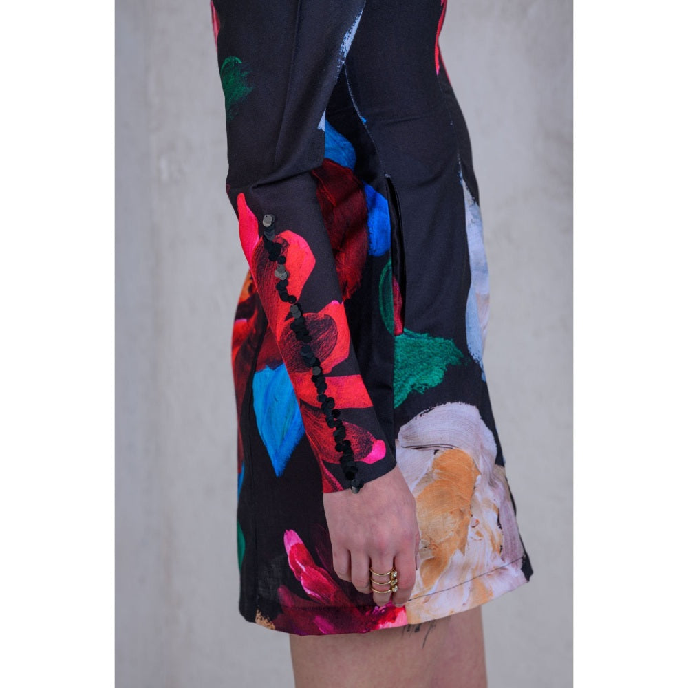 The Dramebaaz Company La-Vie-En-Rose' Dress