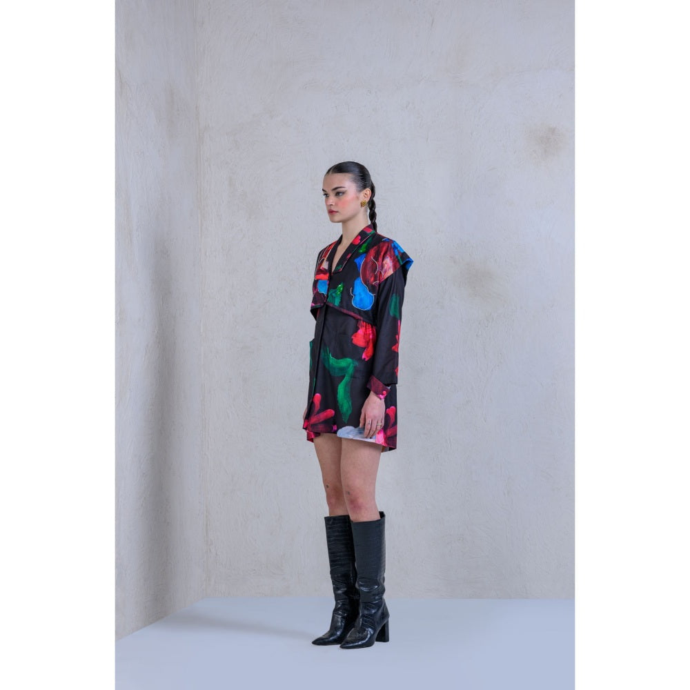 The Dramebaaz Company Aurora Daisy Shirt Dress