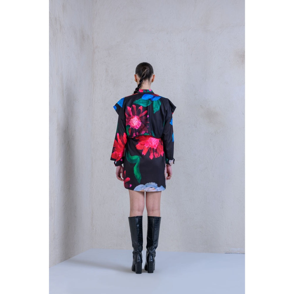 The Dramebaaz Company Aurora Daisy Shirt Dress