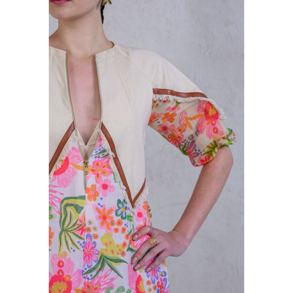 The Dramebaaz Company Bloom Burst Dress