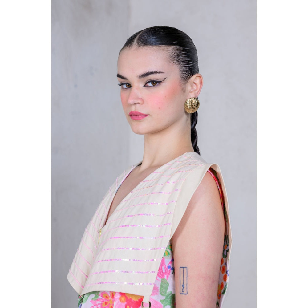 The Dramebaaz Company Daisy Dazzle Dress