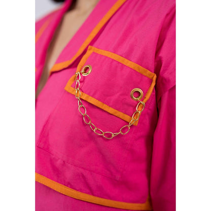 The Dramebaaz Company Pricilla Trench Dress