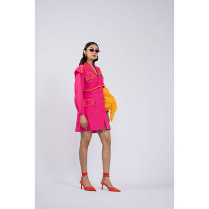 The Dramebaaz Company Pricilla Trench Dress