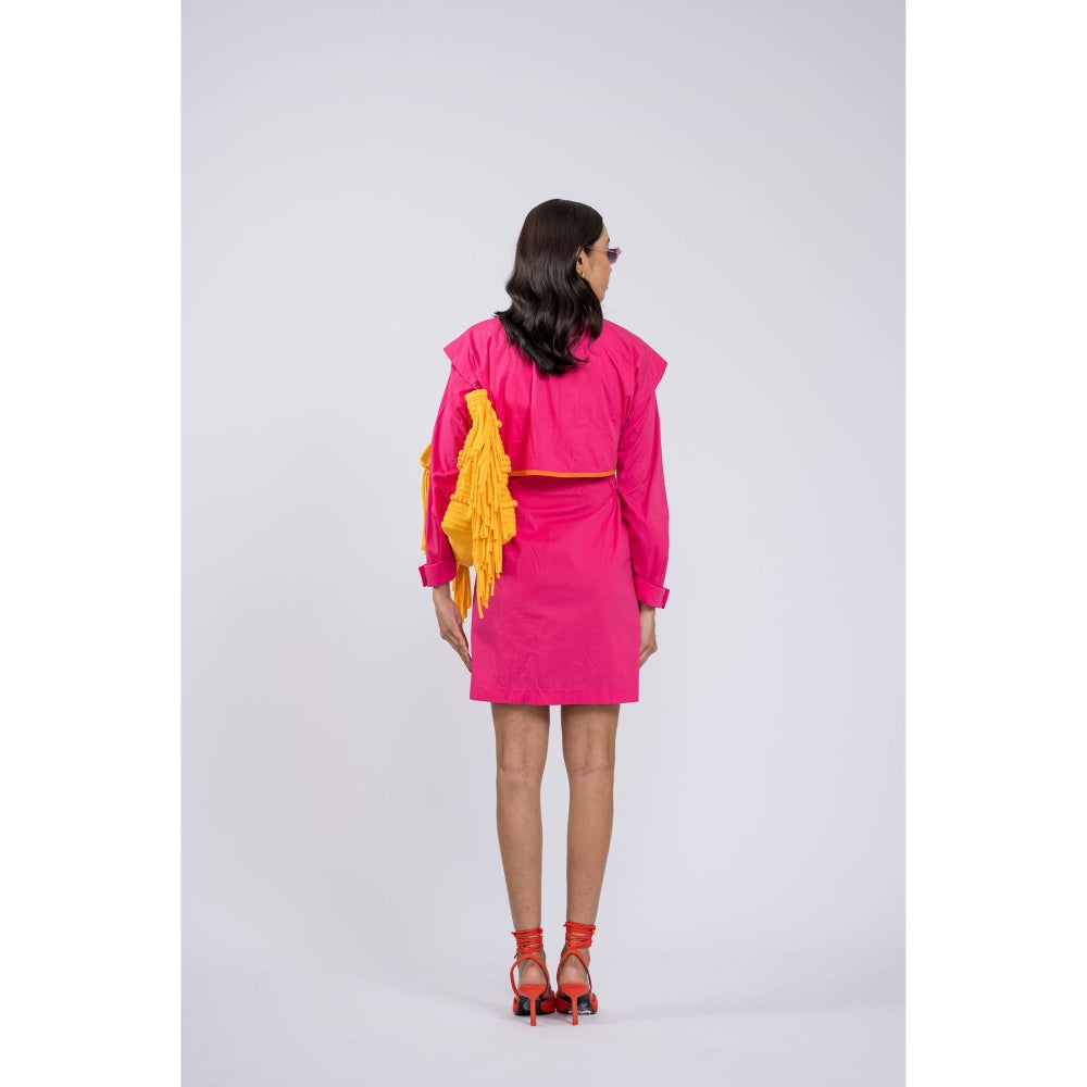 The Dramebaaz Company Pricilla Trench Dress