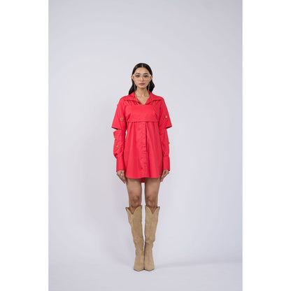 The Dramebaaz Company Berry Blast Dress