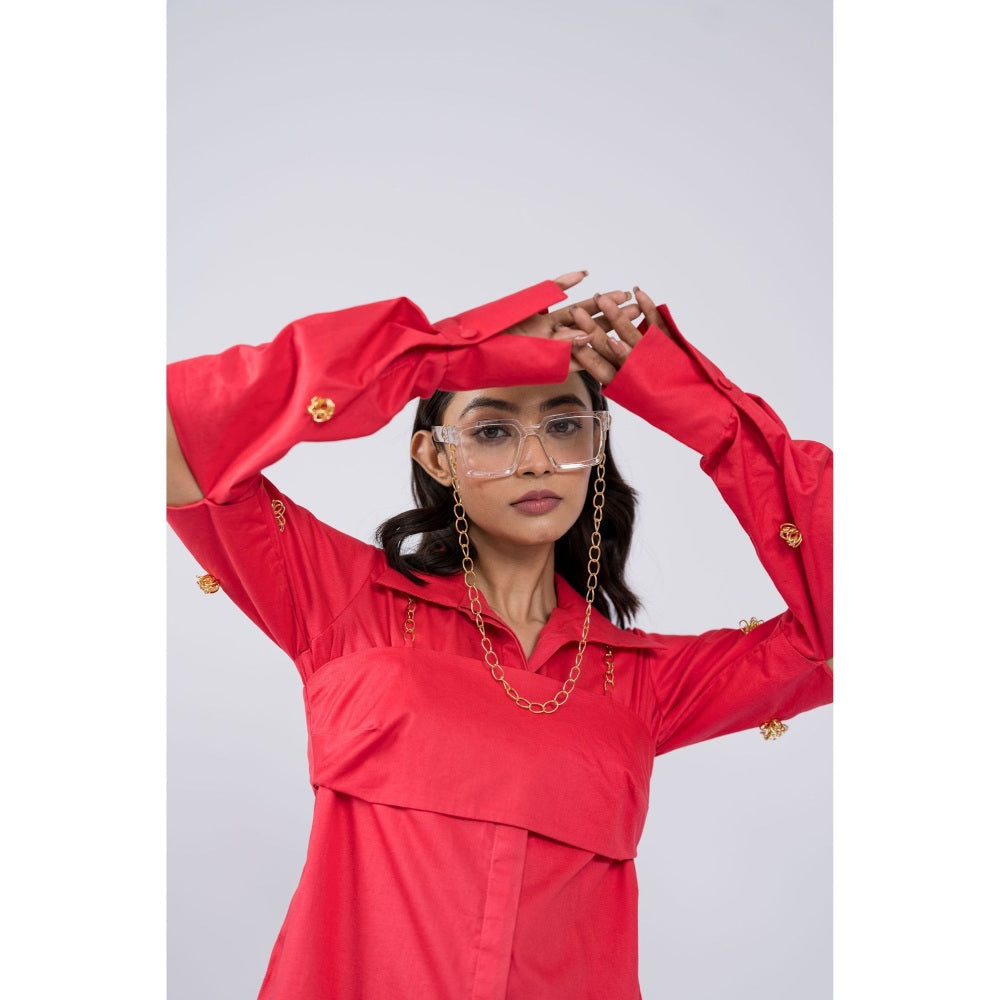 The Dramebaaz Company Berry Blast Dress