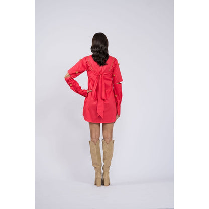 The Dramebaaz Company Berry Blast Dress