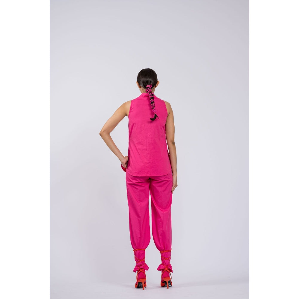 The Dramebaaz Company Blossom Haze Embellished Co-Ord (Set of 2)