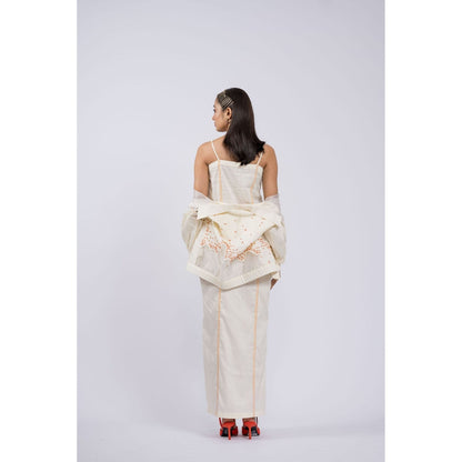 The Dramebaaz Company White Brie Jacket