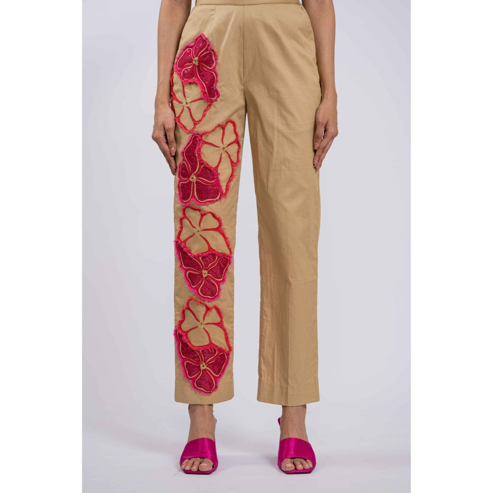 The Dramebaaz Company Petal Cascade Co-Ord (Set of 2)