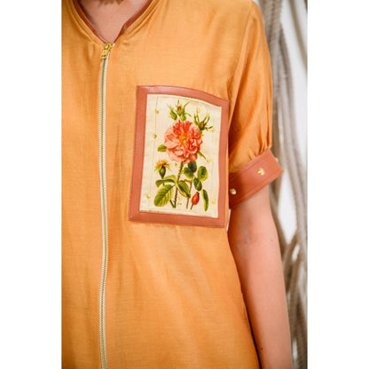 The Dramebaaz Company Rustique Printed Shirt