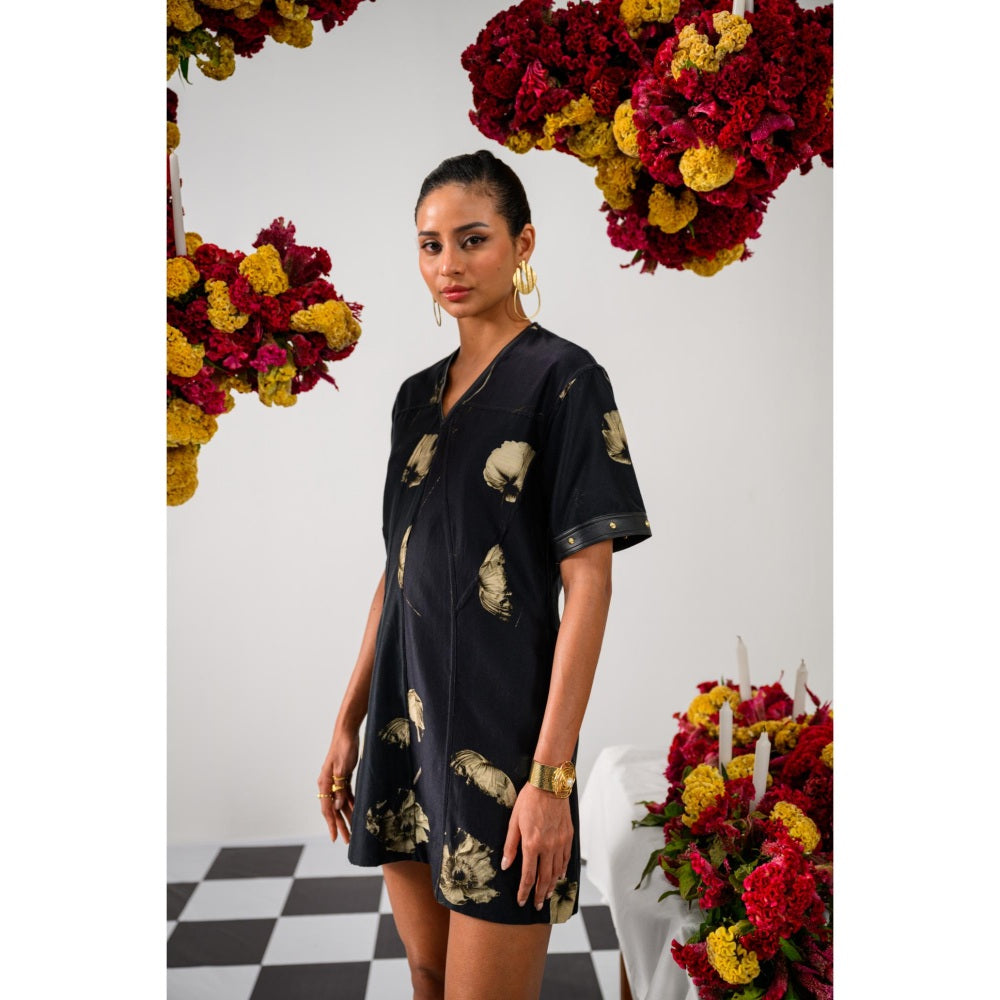 The Dramebaaz Company Vintage Drift Lbd Dress