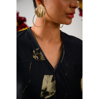 The Dramebaaz Company Vintage Drift Lbd Dress