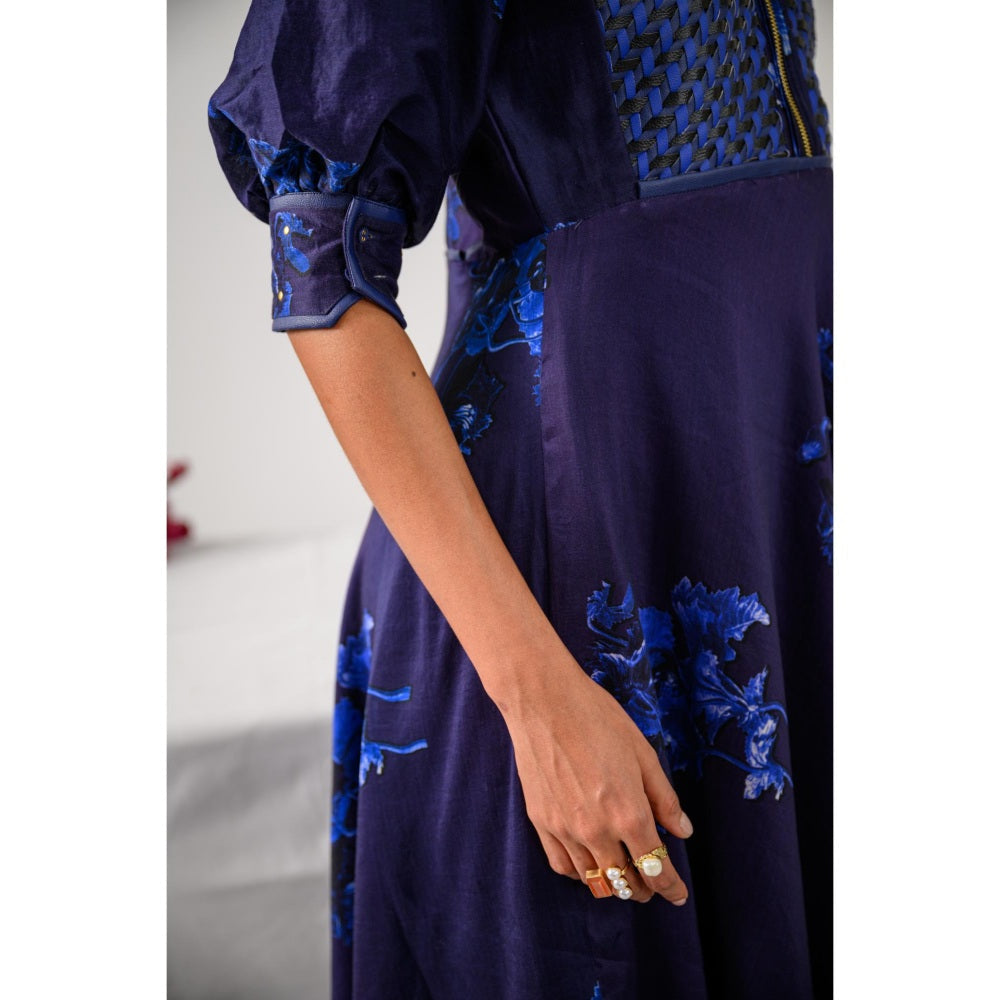 The Dramebaaz Company Admiral Sun Zipper Closure Dress