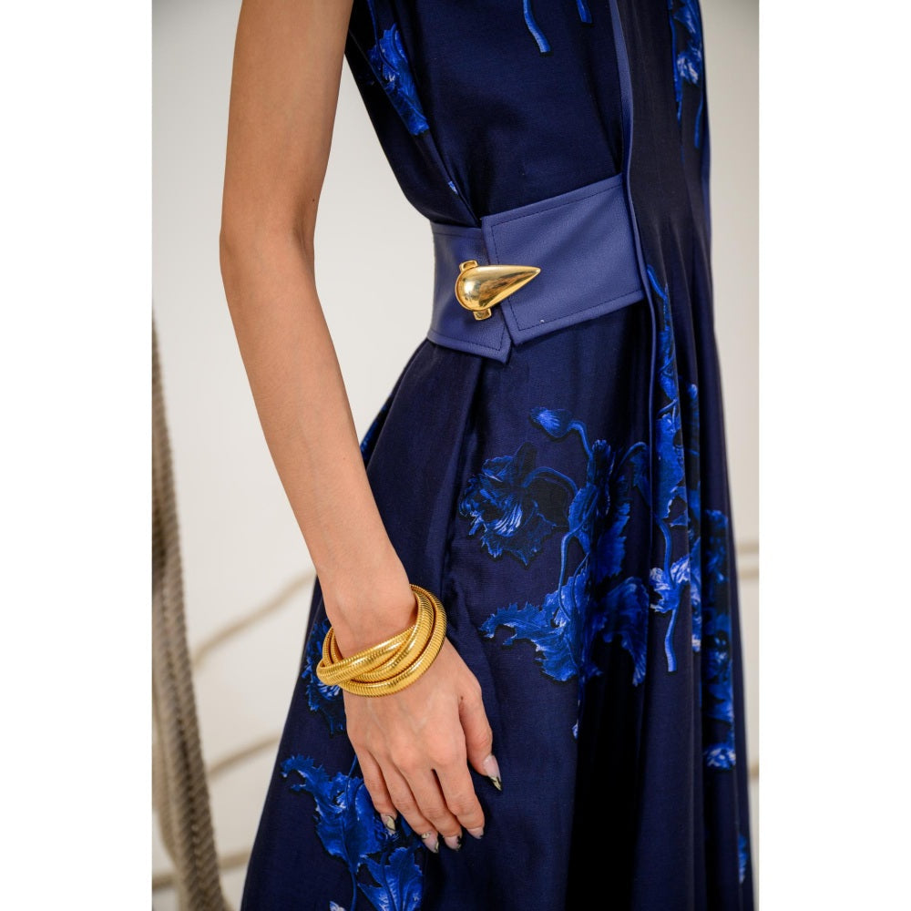 The Dramebaaz Company Niloufar Adjustable Midi Dress