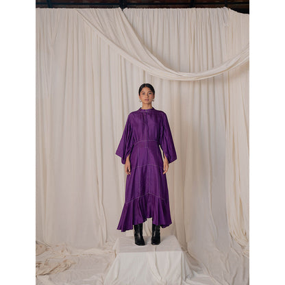 The Burnt Toast Purple Stitch Dress