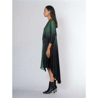 The Burnt Toast Green Midi Dress